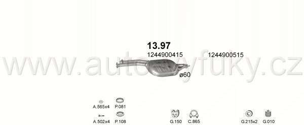 MERCEDES 300E - W124 3.0 SEDAN 0/1985-10/1992 2962ccm 132kW / 180HP KAT W124 300E