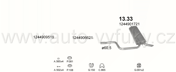 MERCEDES 300E - T124 3.0 KOMBI 0/1989-10/1992 2962ccm 170kW / 231HP T124 300E 24V