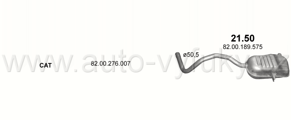 RENAULT MEGANE II CC 2.0 COUPE, CABRIO 10/2002-0/2010 1998ccm 99kW / 135HP KAT 2.0i 16V