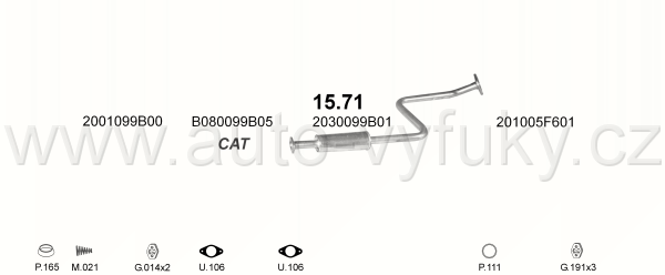 NISSAN MICRA 1.3 HATCHBACK 8/1999-0/2000 1275ccm 55kW / 75HP KAT K11E