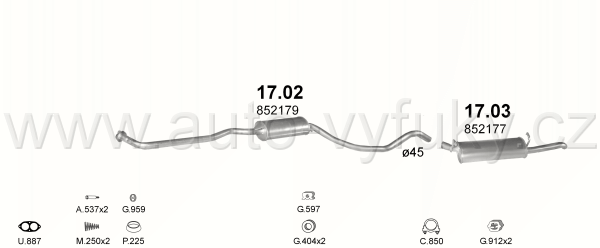 OPEL ASCONA C 1.3 SEDAN 0/1981-0/1988 1297ccm 55kW / 75HP S, MAN.