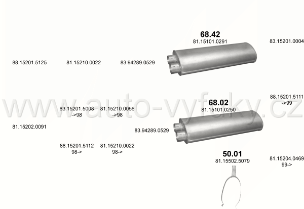 MAN HOCL 6.9 AUTOBUS/BUS 0/1998-0/2001 6871ccm 162kW / 220HP 18.220 A69 D0826 LOH