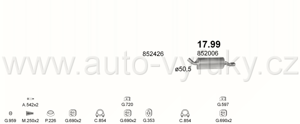 OPEL CALIBRA 2.0 COUPE 0/1990-7/1997 1998ccm 85kW / 115HP KAT 2.0i 8V 4x4 MAN