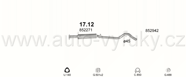 OPEL CORSA A 1.6 HATCHBACK 0/1991-3/1993 1598ccm 72kW / 98HP KAT GSI