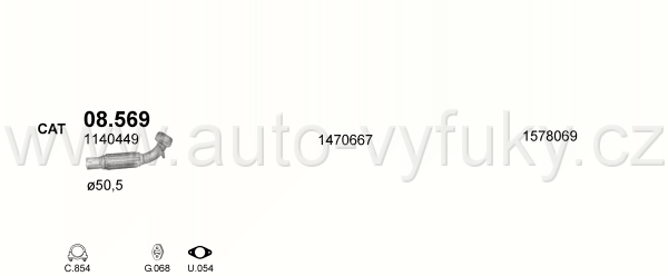 FORD FUSION 1.6 D 6/2004-0/0 1560ccm 66kW / 90HP KAT 1.6 TDCi Turbo Diesel