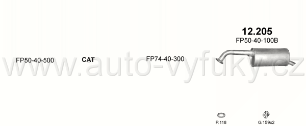 MAZDA PREMACY 1.8 7/2001-6/2005 1840ccm 74kW / 100HP KAT 1.8i 16V