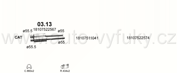 BMW 7 E65 3.6 SEDAN 10/2003-0/0 3600ccm 200kW / 272HP KAT 3.6i