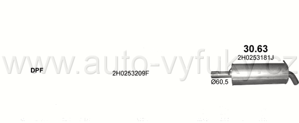 VOLKSWAGEN AMAROK 2.0 D 6/2012-10/2016 1968ccm 103kW / 140HP KAT 2.0 TDi