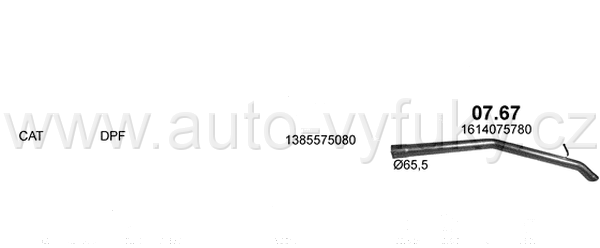CITROEN JUMPER III 2.0 D 7/2015-9/2019 1997ccm 81-96-120kW / 110-130-163HP KAT 2.0 HDi LWB