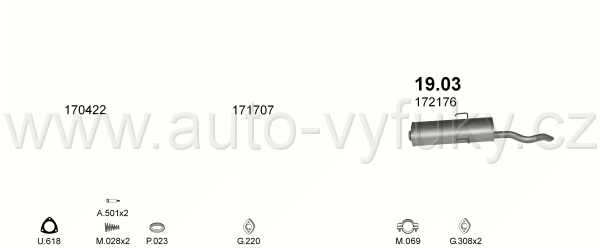 PEUGEOT 309 1.4 HATCHBACK 7/1991-0/1992 1360ccm 55kW / 75HP GE, GL, GLX, GR, SX, XS