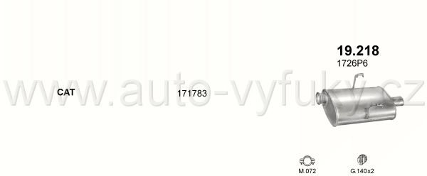 PEUGEOT 406 2.0 SEDAN 4/1996-5/2004 1998ccm 108kW / 147HP KAT 2.0 Turbo