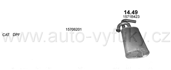 MITSUBISHI ASX 1.6 D 7/2015-0/2018 1560ccm 84kW / 114HP KAT 1.6 Di-D 2WD/4WD