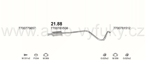 RENAULT R5 SUPER 1.1 HATCHBACK 1/1987-0/1992 1108ccm 35kW / 48HP C, L, TC, GTR, GTL, TL, TR