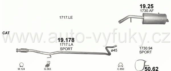 PEUGEOT 207 1.6 D HATCHBACK, KOMBI 0/2006-0/2010 1560ccm 81kW / 110HP KAT 1.6 HDi Turbo Diesel