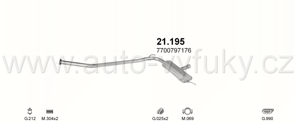 RENAULT R21 2.1 TD SEDAN 5/1989-0/1994 2068ccm kW / HP D, DX