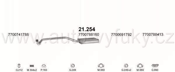 RENAULT TRAFIC 2.0 BUS 2/1988-2/1989 1995ccm kW / HP T5.2, SWB