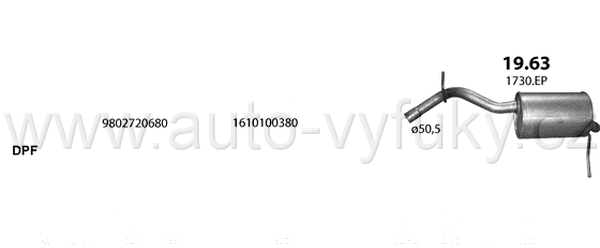 PEUGEOT 508 1.6 D HATCHBACK, KOMBI 3/2014-12/2018 1560ccm 85-88kW / 116-120HP KAT 1.6 HDi Turbo Diesel