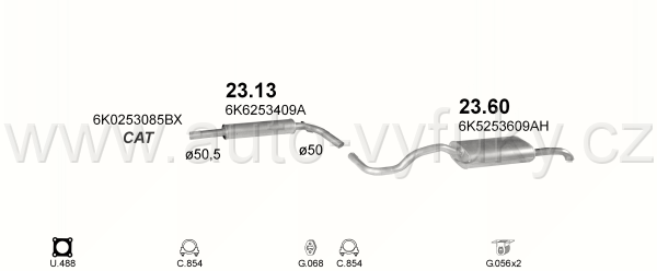 SEAT CORDOBA 1.8 SEDAN 7/1996-4/1999 1781ccm 66kW / 90HP KAT 1.8i