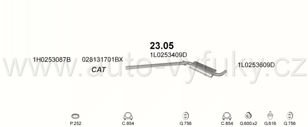 SEAT TOLEDO 1.9 D LIFTBACK 5/1991-8/1996 1896ccm 55kW / 75HP KAT 1.9 Turbo Diesel