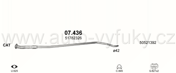 ALFA ROMEO MITO 1.4 3/2011-0/0 1368ccm 57kW / 78HP KAT 1.4