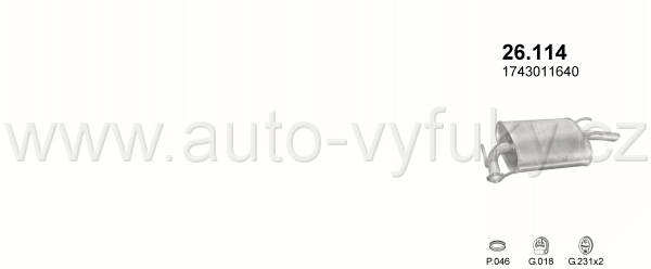 TOYOTA COROLLA 1.6 SEDAN 5/1992-0/1997 1587ccm 84kW / 114HP KAT GLI