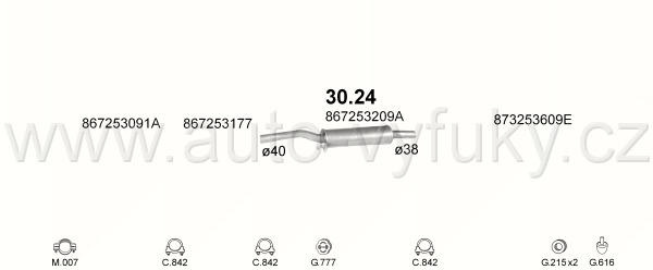 VOLKSWAGEN POLO 1.3 SEDAN 8/1984-7/1985 1272ccm 40kW / 55HP CLASSIC