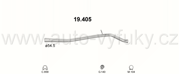 PEUGEOT 406 1.9 D KOMBI 0/1996-0/1998 1905ccm 56kW / 76HP KAT 1.9 SD Turbo Diesel