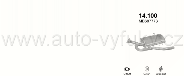 MITSUBISHI SPACE RUNNER 2.0 D VAN 6/1992-5/1996 1990ccm 66kW / 90HP 2.0 Turbo Diesel