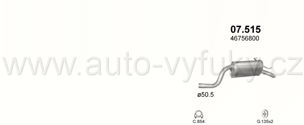 FIAT IDEA 1.9 D HATCHBACK 0/2003-0/2007 1910ccm 74kW / 100HP KAT 1.9 JTD Turbo Diesel