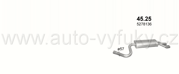 CHRYSLER STRATUS 2.5 CABRIO 4/1996-4/2001 2499ccm 120kW / 163HP KAT 2.5 LX V6
