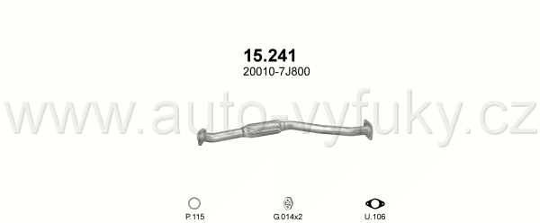 NISSAN PRIMERA 2.0 D KOMBI 9/2000-1/2002 1974ccm 66kW / 90HP 2.0 Turbo Diesel