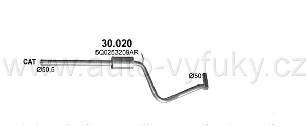 AUDI A3 1.2 HATCHBACK, SPORTBACK, SEDAN 2/2013-8/2016 1197ccm 77-81kW / 105-110HP KAT 1.2 TFSi 3D