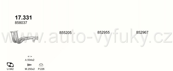 OPEL CALIBRA 2.0 0/1994-7/1997 1998ccm 100kW / 136HP KAT 2.0i 16V MAN