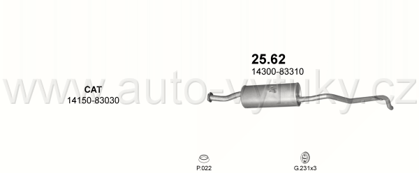 SUZUKI SJ413 2.0 9/1986-12/1988 1324ccm 47kW / 64HP KAT 4x4
