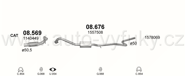 FORD FUSION 1.6 D 9/2004-4/2006 1560ccm 66kW / 90HP KAT 1.6 TDCi Turbo Diesel