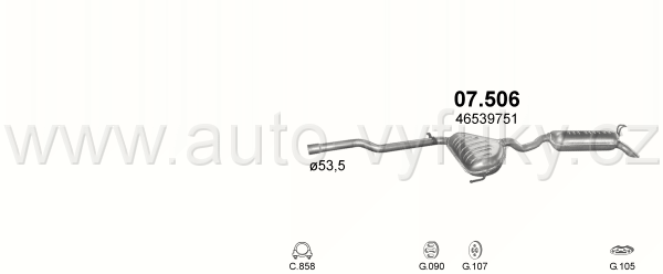 FIAT BRAVA/BRAVO 1.9 D HATCHBACK 11/1998-0/2001 1910ccm 77kW / 105HP KAT 1.9 JTD Turbo Diesel