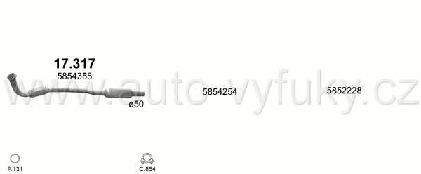 OPEL ASTRA G 1.7 D KOMBI 9/2003-9/2004 1686ccm 55kW / 75HP KAT 1.7 DTi Turbo Diesel