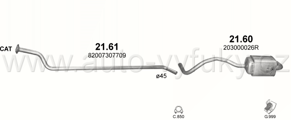 RENAULT SCENIC III 1.5 D 4/2009-0/0 1461ccm 63kW / 85HP KAT 1.5 dCi Turbo Diesel